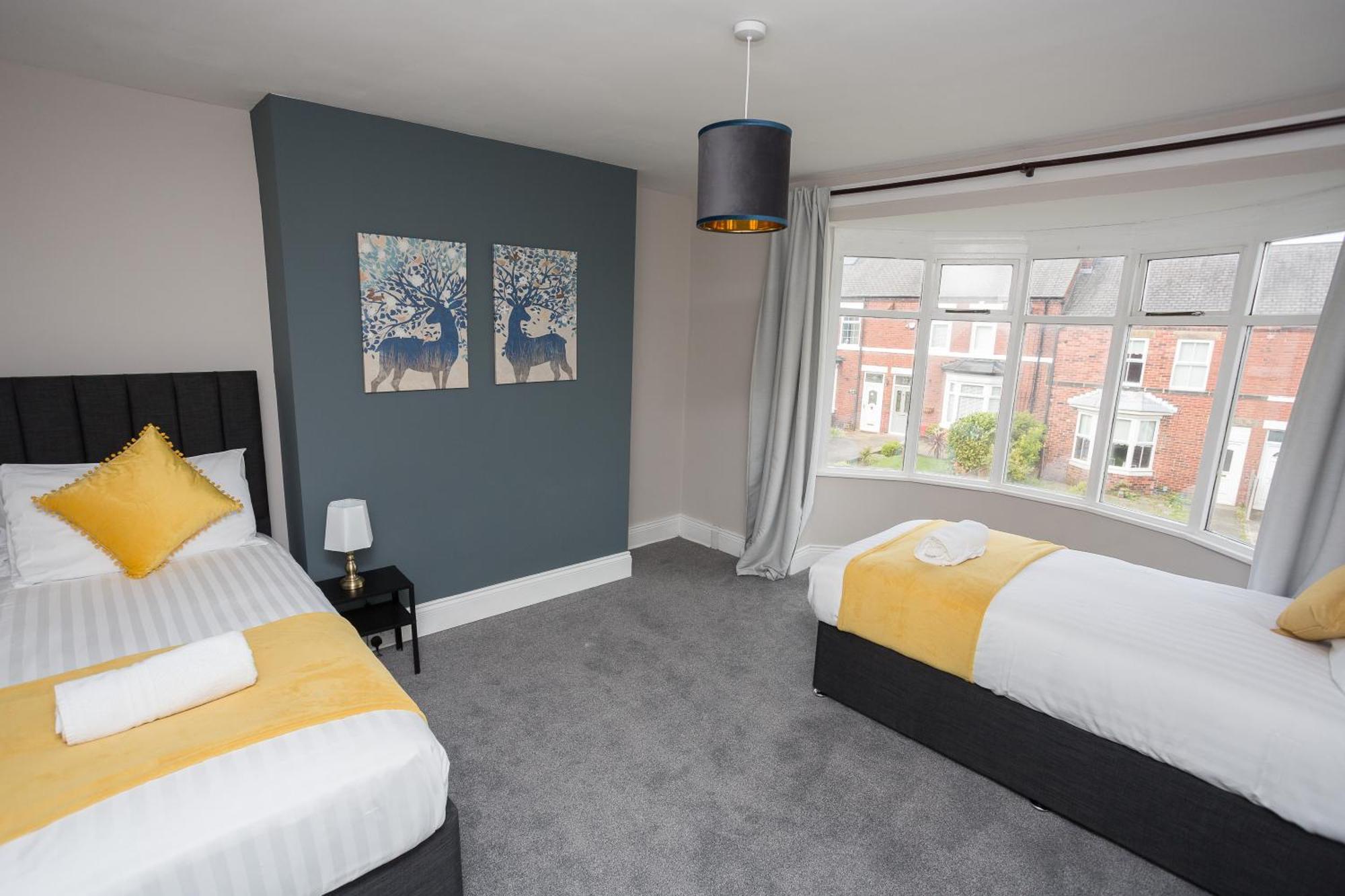 The Avenue-3 Bed Sleeps 6 Great For Contractors Gateshead Exterior foto
