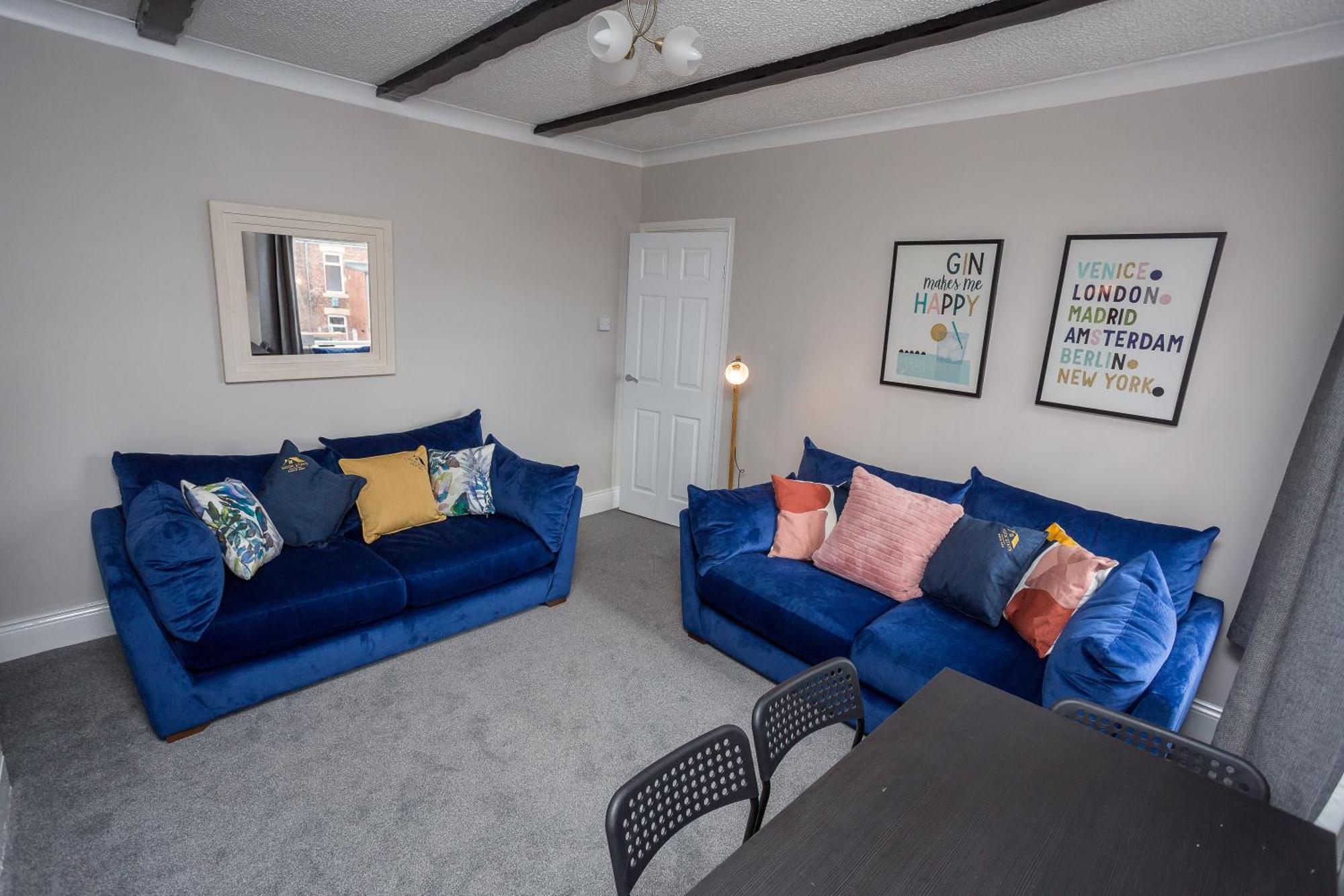 The Avenue-3 Bed Sleeps 6 Great For Contractors Gateshead Exterior foto