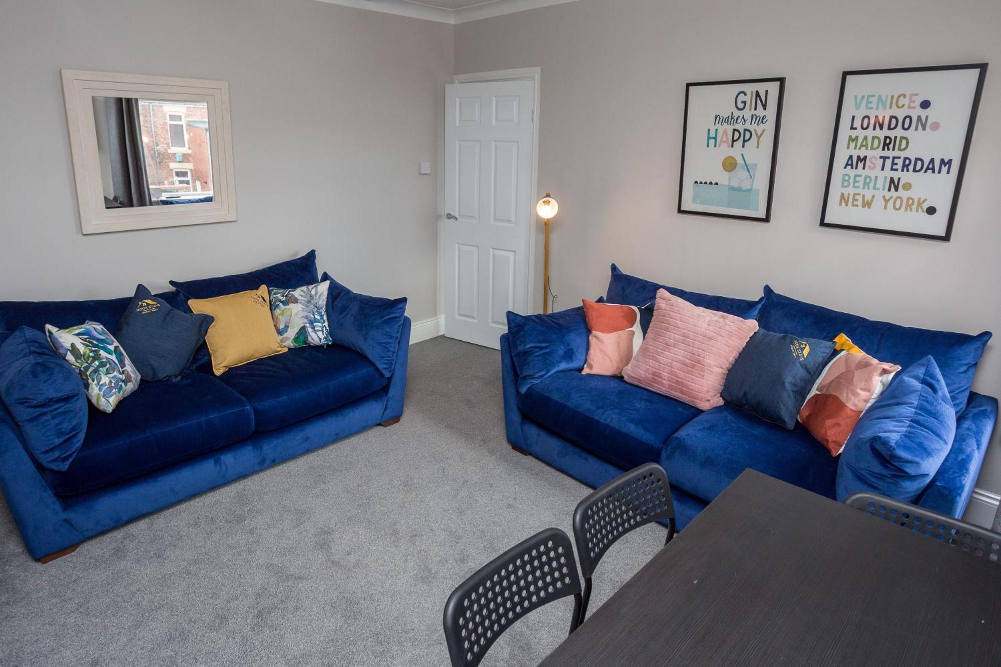 The Avenue-3 Bed Sleeps 6 Great For Contractors Gateshead Exterior foto